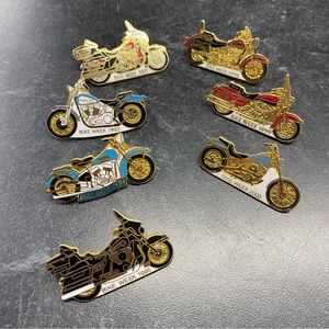 Bike Week Pin Collection